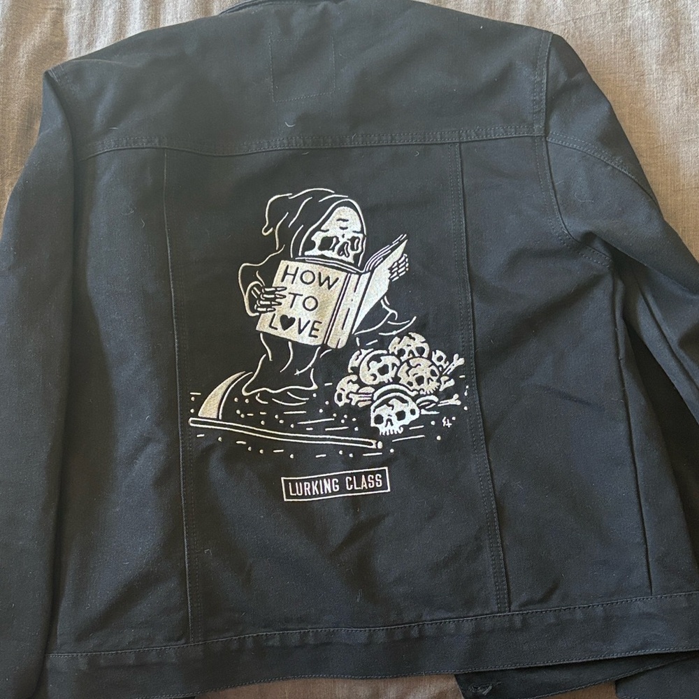 Women's Black Denim Jacket